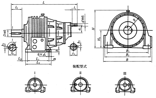 NCZD行星齿轮减速器