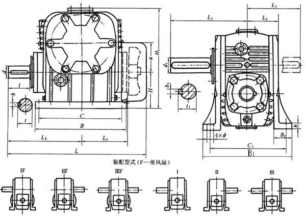 TPU平面包络环面蜗杆减速器 TPU平面包络环面蜗杆减速器