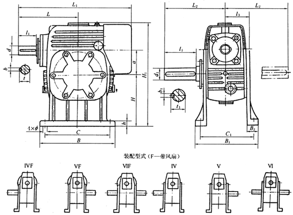 TPU平面包络环面蜗杆减速器 TPU平面包络环面蜗杆减速器
