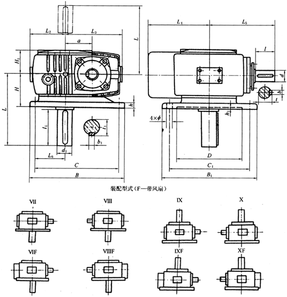 TPU平面包络环面蜗杆减速器 TPU平面包络环面蜗杆减速器