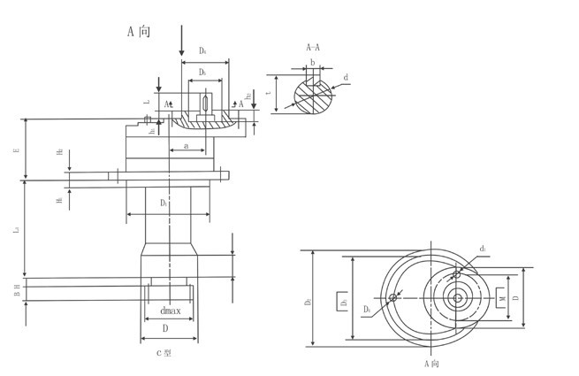 XX型回转行星齿轮减速机 XX型回转行星齿轮减速机